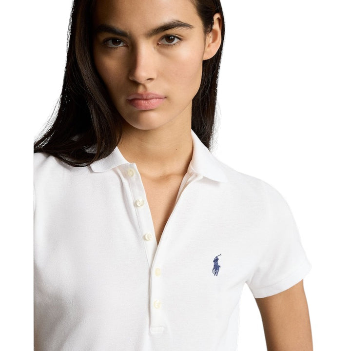 Polo Ralph Lauren Women polo shirt dames wit Slim 211870245001