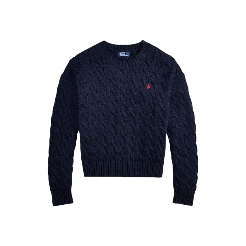 Polo Ralph Lauren Women pull trui ronde hals dames marine 211A96245001