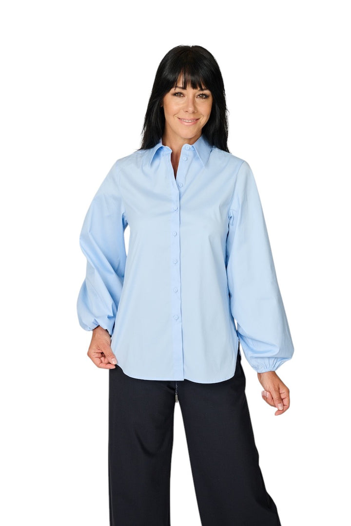 Blusa Riani para mujer color del cielo 635050-2076 735