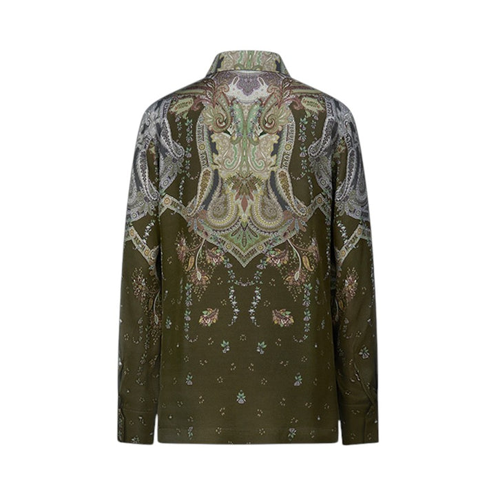 Riani blouse dames olijf 685840-4660 583