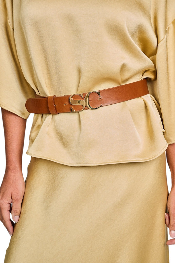 Scapa Flow Bluse Damen Gold Billie