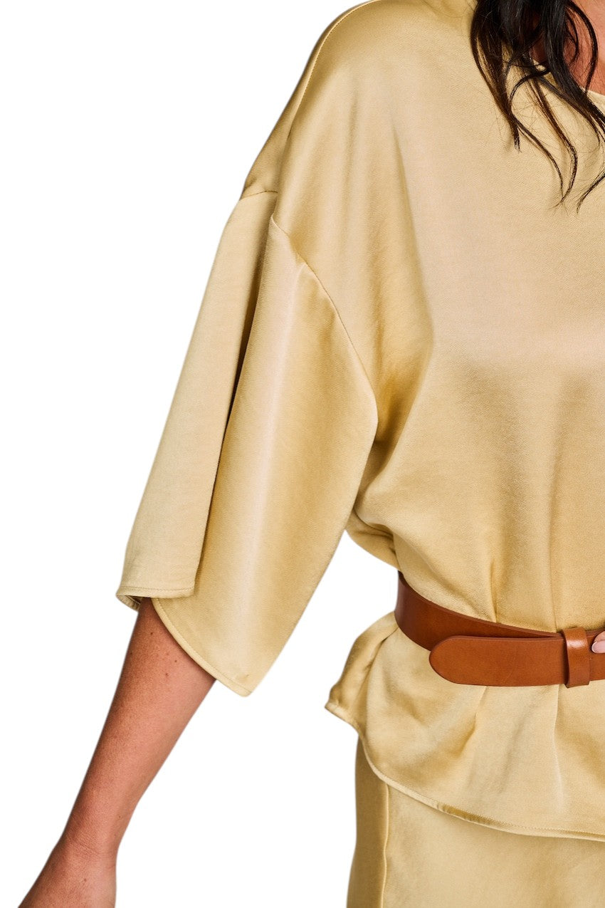 Scapa Flow Bluse Damen Gold Billie