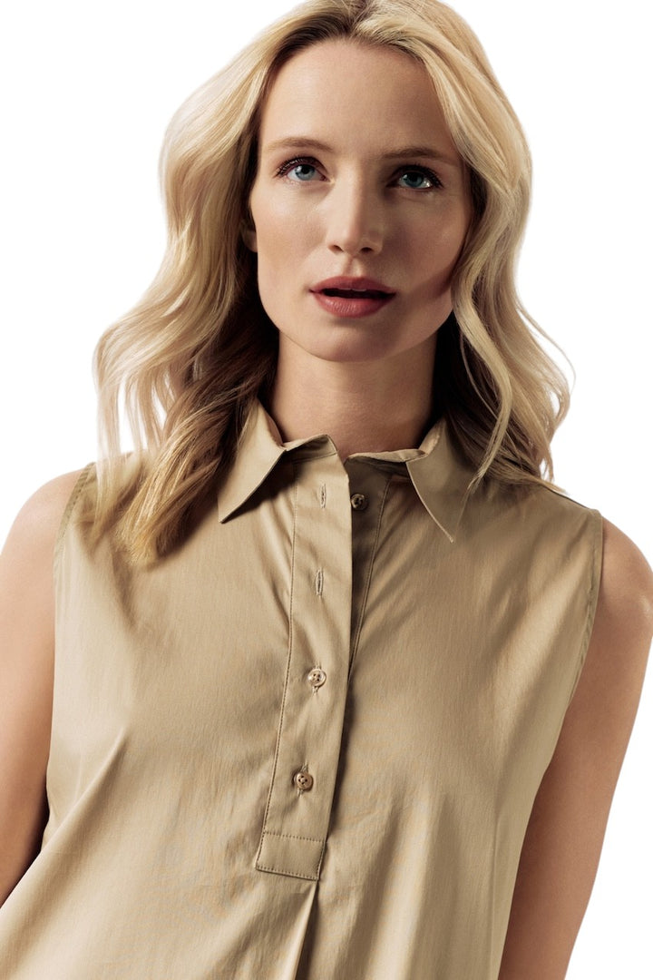 Scapa Flow Kleid Damen dunkel beige Brooklyn BROOKLYN CURAI 036