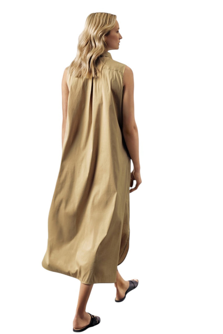 Scapa Flow Kleid Damen dunkel beige Brooklyn BROOKLYN CURAI 036