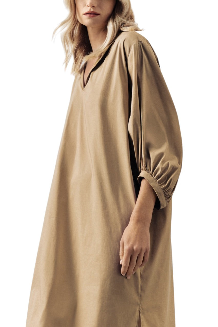 Scapa Flow Kleid Damen dunkel beige Ewing