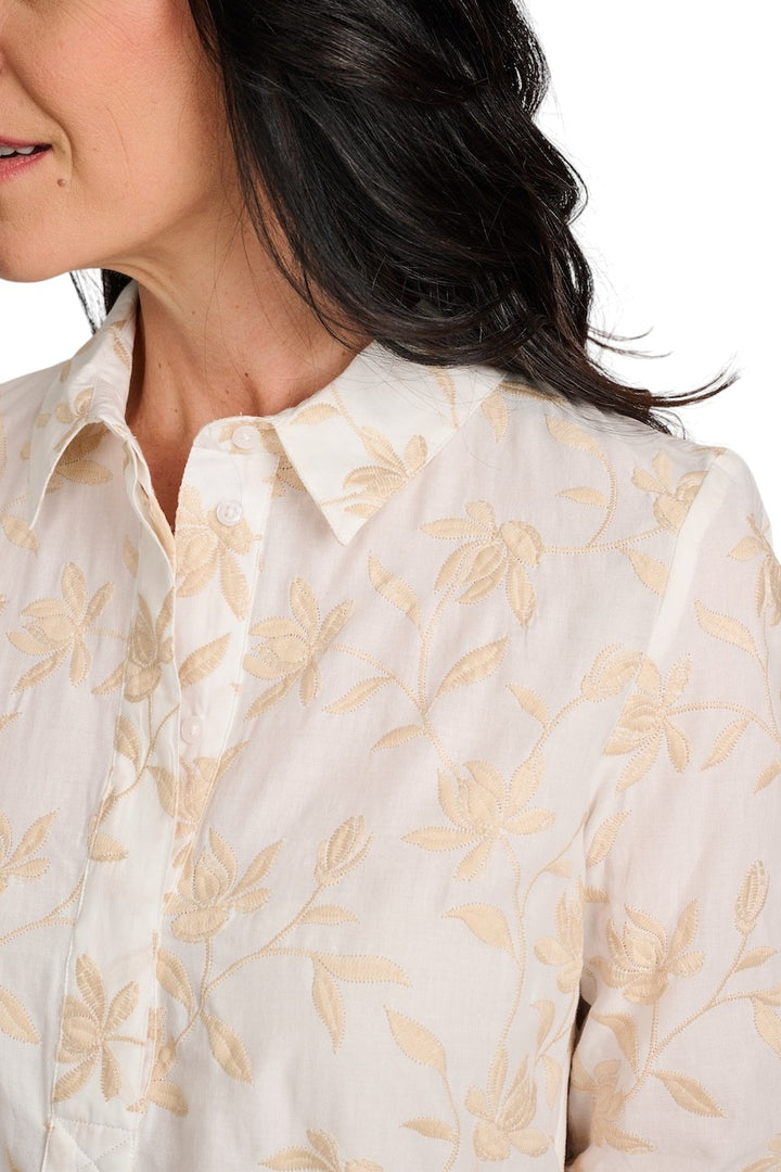 Scapa Flow kleedje dames licht beige Jenny CPROF 034