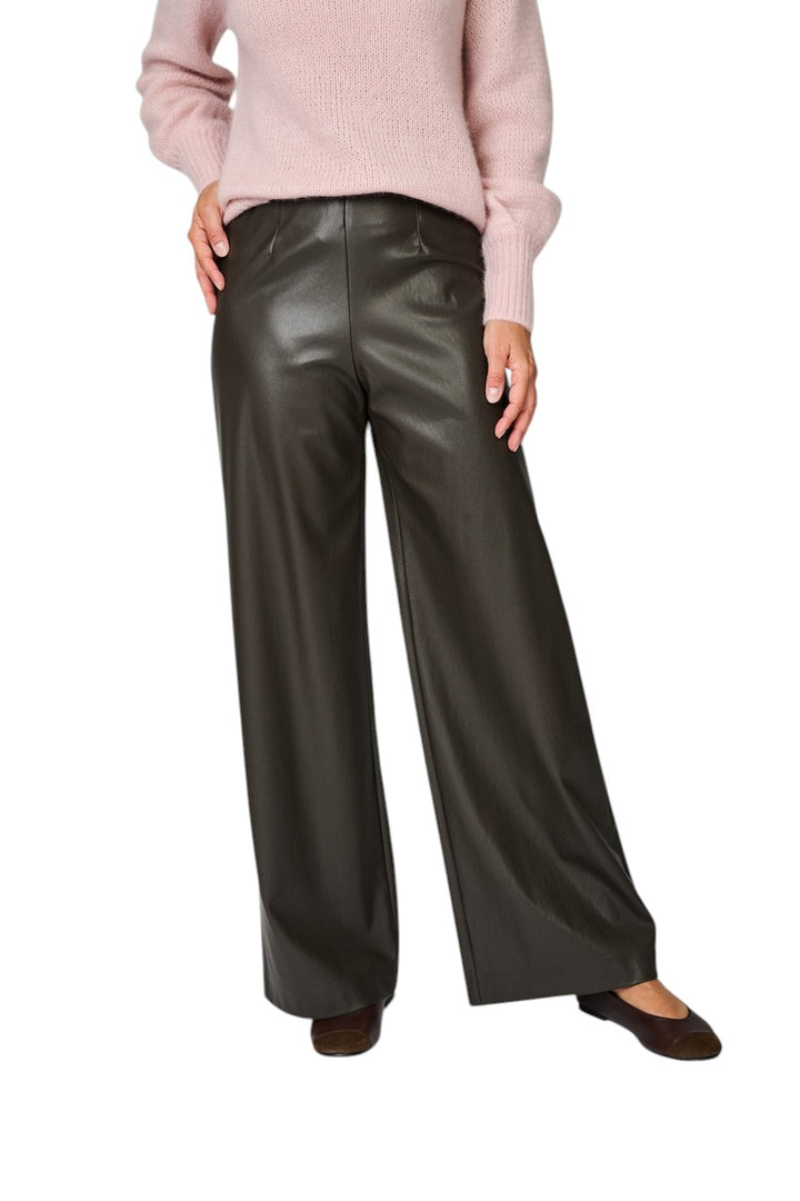 Seductive pantalones de mujer marrones Kimberly