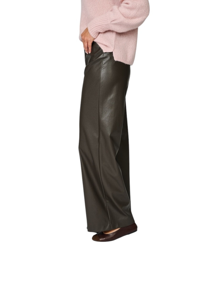 Seductive pantalones de mujer marrones Kimberly