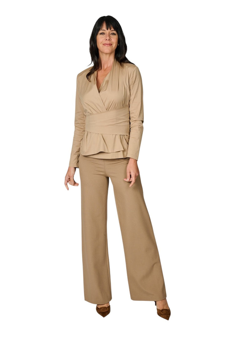 Seductive broek dames caramel