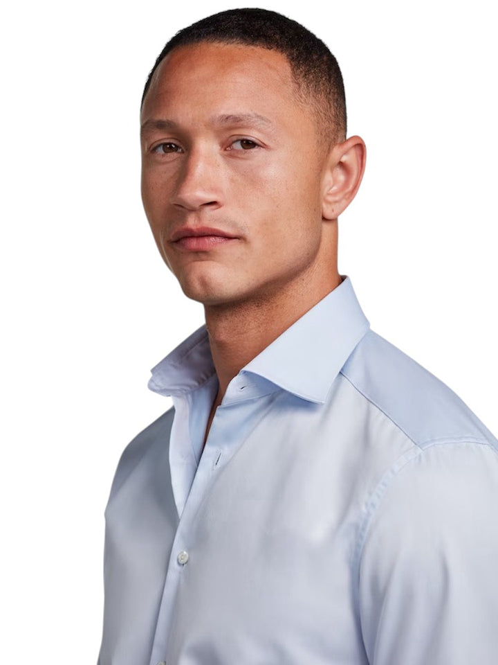 Stenstroms Men hemd lange mouwen heren licht blauw 7227711467 100