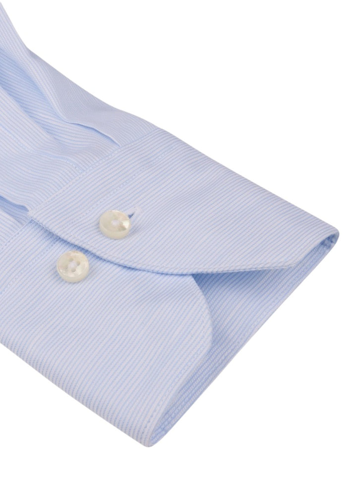 Stenstroms Men hemd lange mouwen heren licht blauw Slimline 7027118950 102