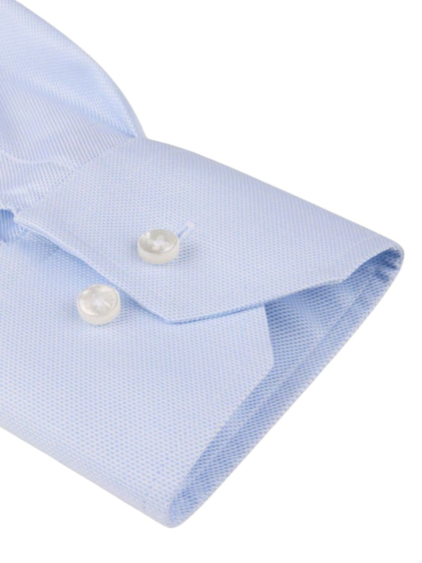 Stenstroms Men hemd lange mouwen heren licht blauw Slimline 7027515502 100