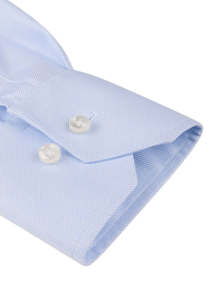 Stenstroms Men hemd lange mouwen heren licht blauw Slimline 7027515502 100