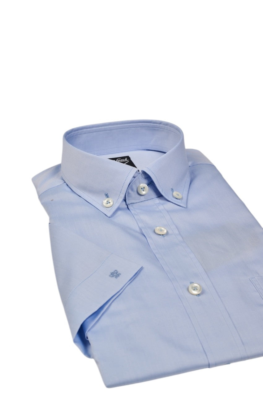 Van Laack Men hemd korte mouwen heren blauw 154096 740 ROY-S-TF