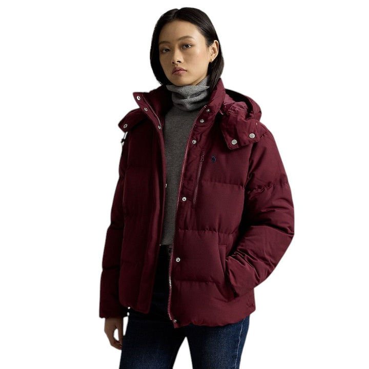 Polo Ralph Lauren Damen-Parka, Bordeaux, 211b17285005