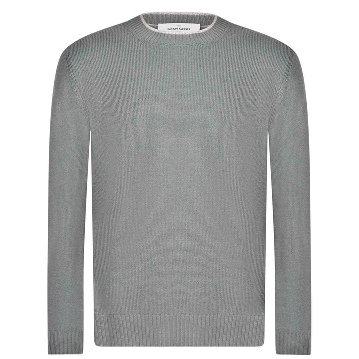 gran-sasso-men-pull-sweater-round-neck-men's-green-5