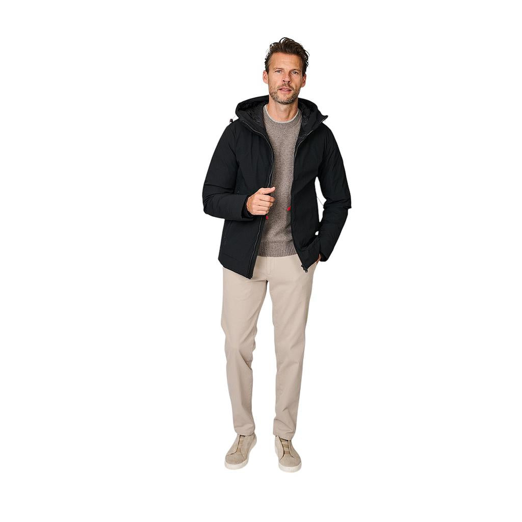 Peuterey-Parka-Herren-Schwarz-Loge