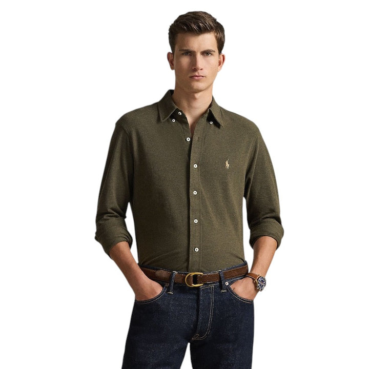 polo-ralph-lauren-men's-shirt-olive-710654408111