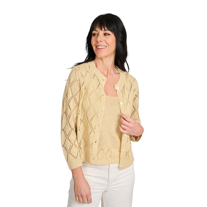 hemisphere-gilet-damer-gule