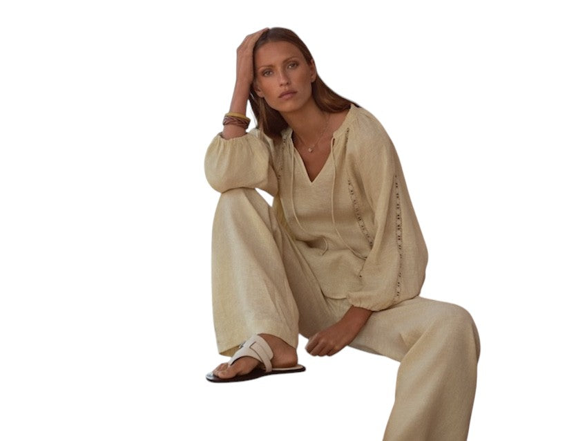 hemisphere-blouse-dames-geel