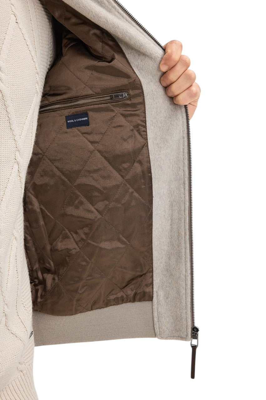 Joop sportieve mantel heren beige DEREC