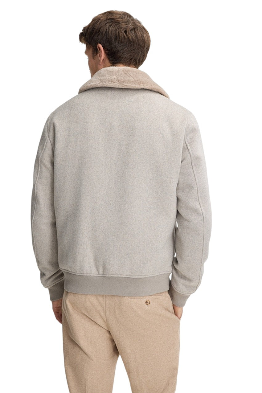 Joop sportieve mantel heren beige DEREC